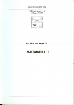 Matematika II