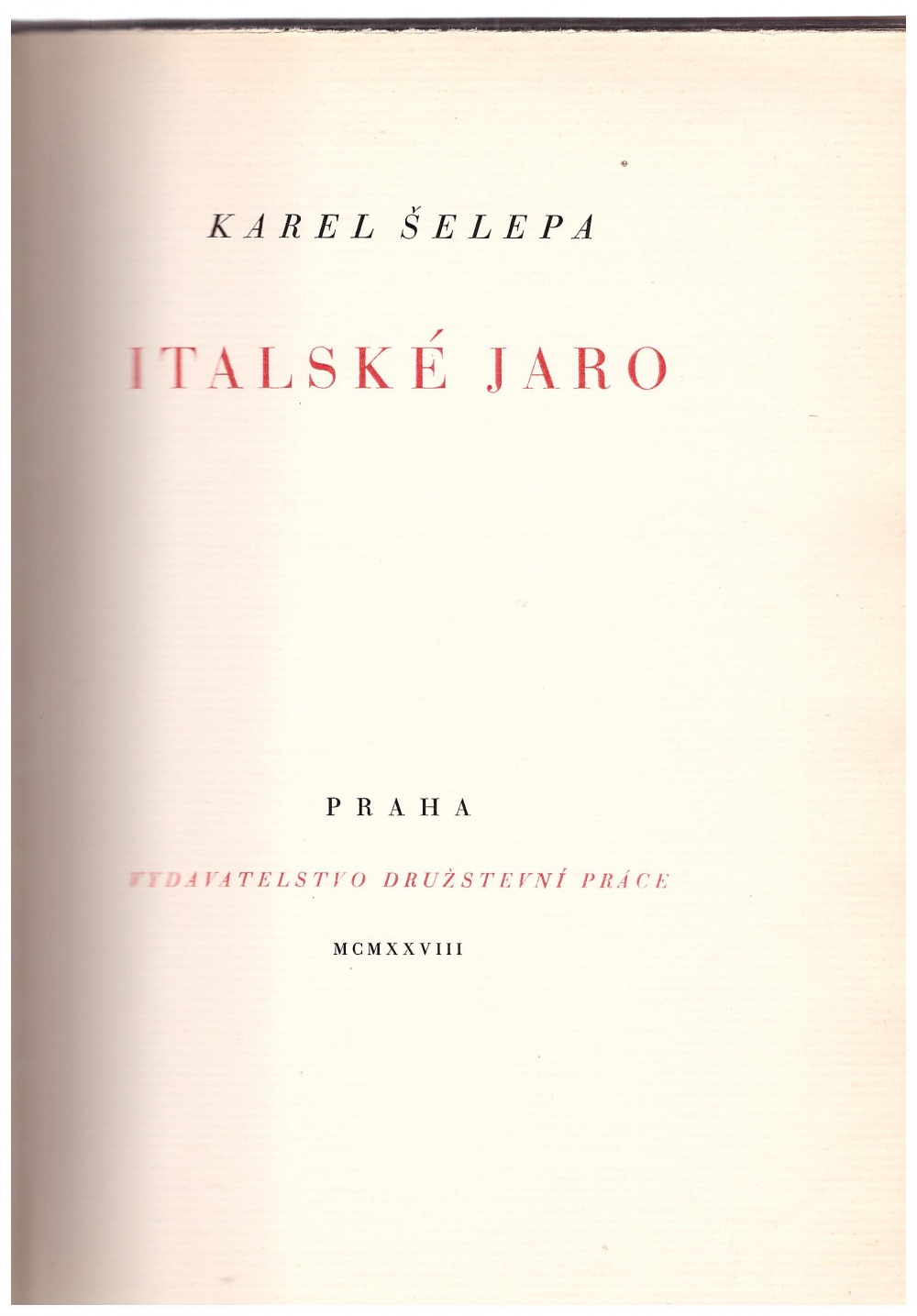 Italské jaro