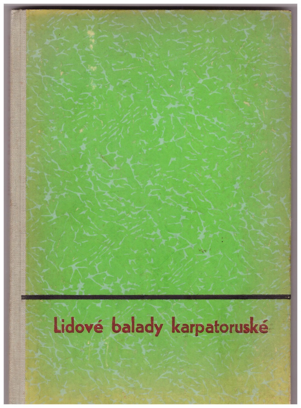 Lidové balady karpatoruské