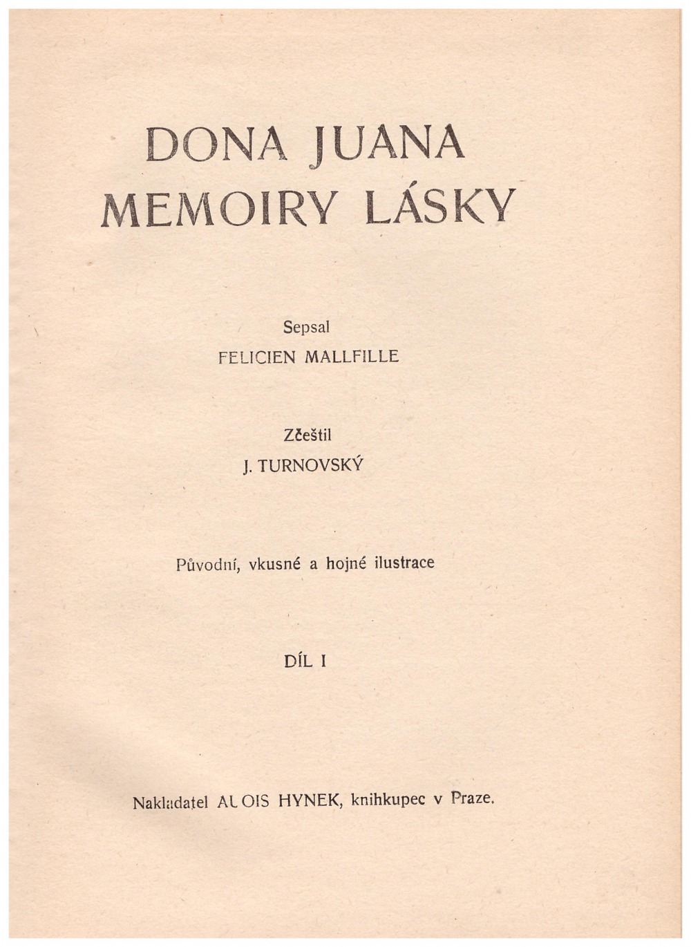 Dona Juana memoiry lásky