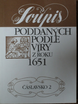 Čáslavsko 2 - Soupis poddaných podle víry z roku 1651