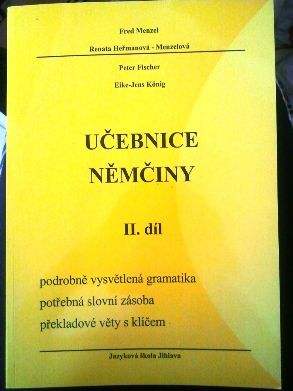 Učebnice němčiny II.díl