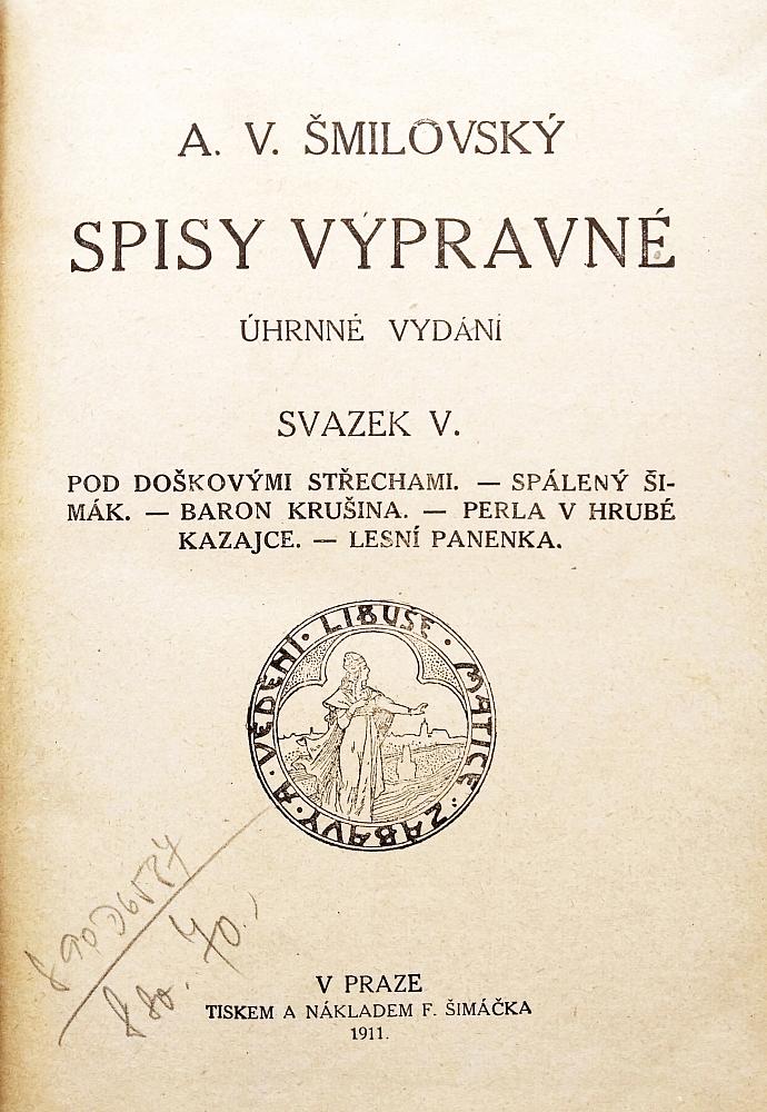 Spisy výpravné V.