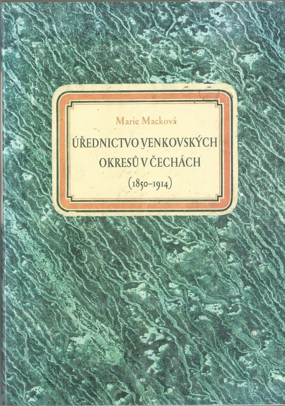 Úřednictvo venkovských okresů v Čechách (1850-1914)