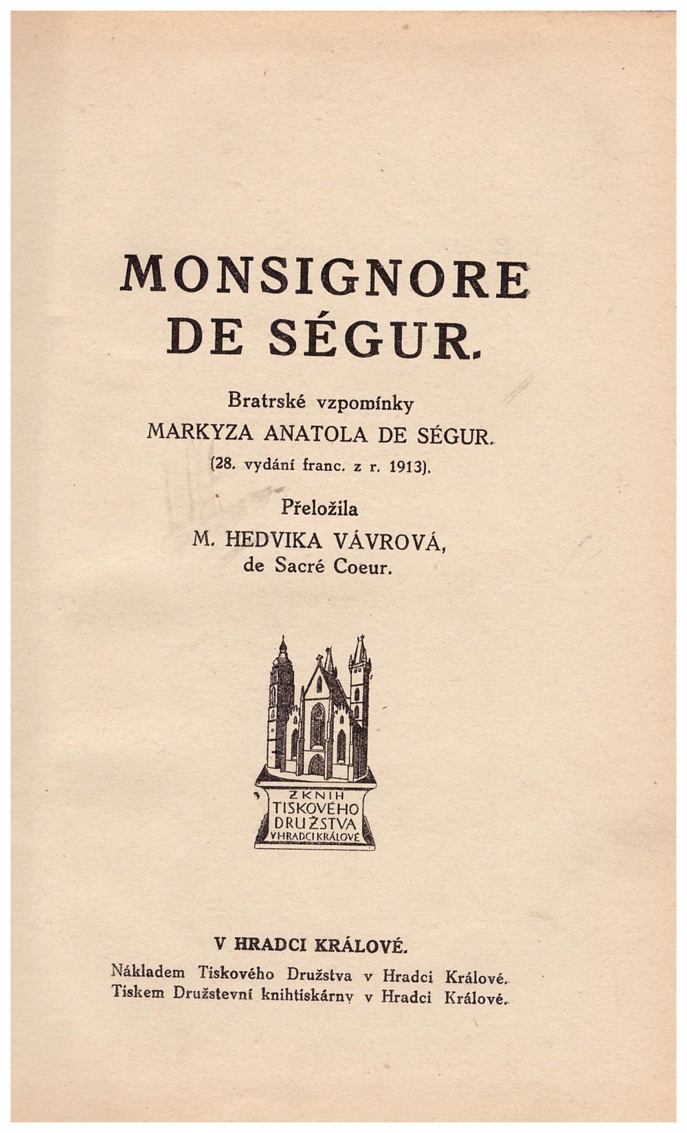 Monsignore de Ségur