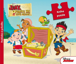 Jake a piráti z krajiny Nekrajiny - Kniha s puzzle