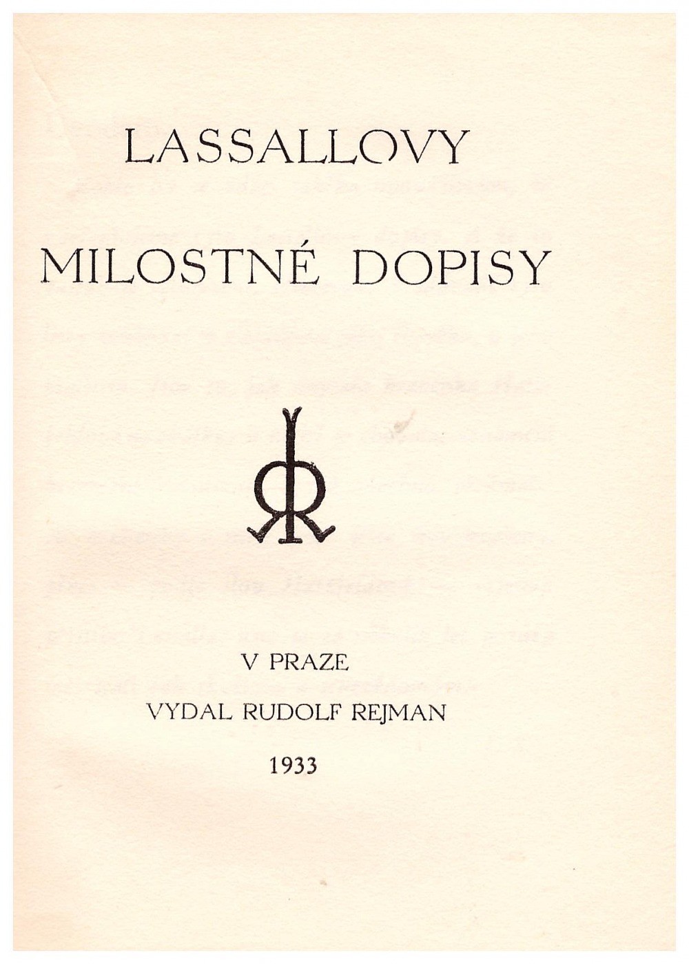 Milostné dopisy