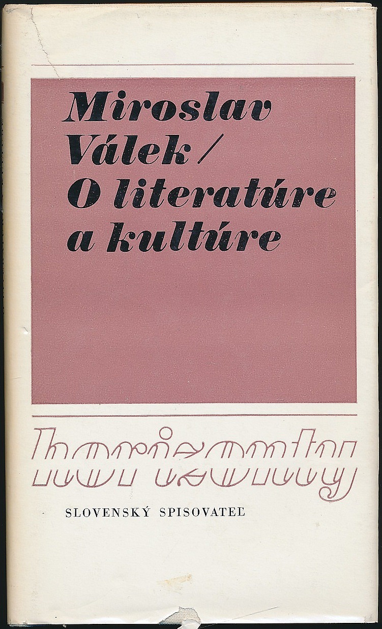 O literatúre a kultúre