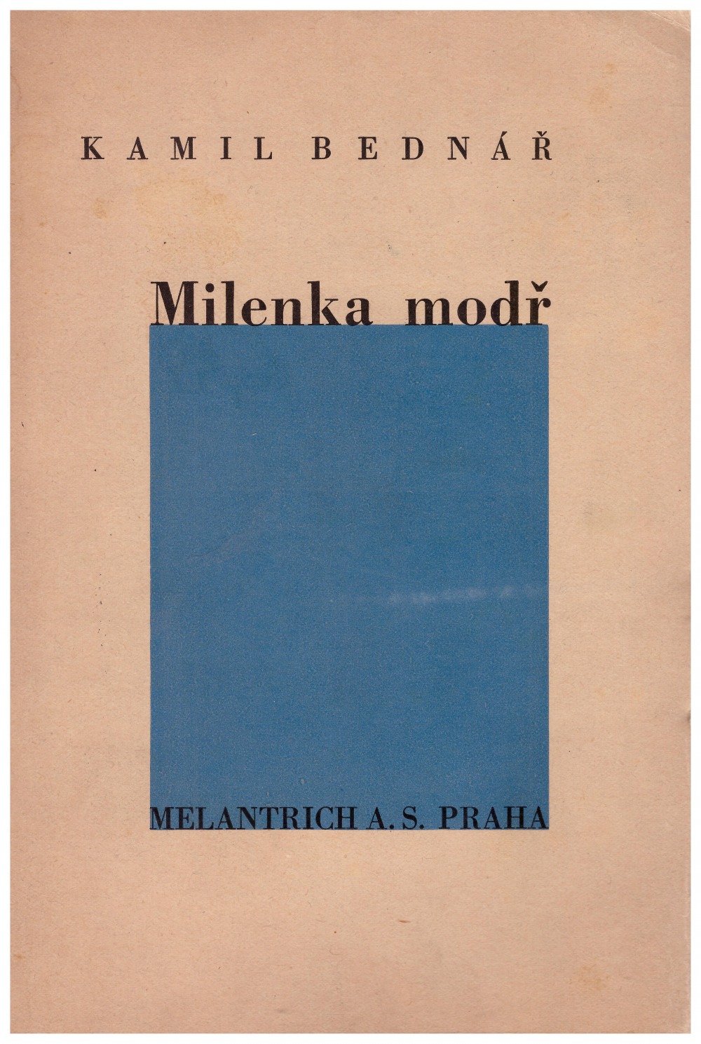 Milenka modř