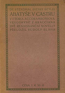 Abatyše v Castru / Vittoria Accoramboniová, vévodkyně z Bracciana