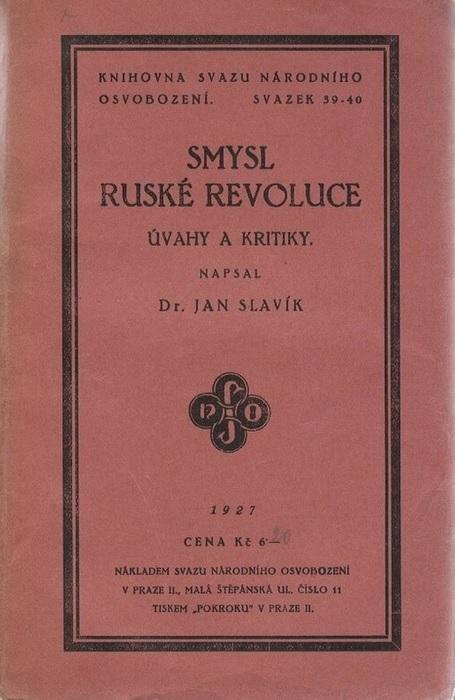 Smysl ruské revoluce