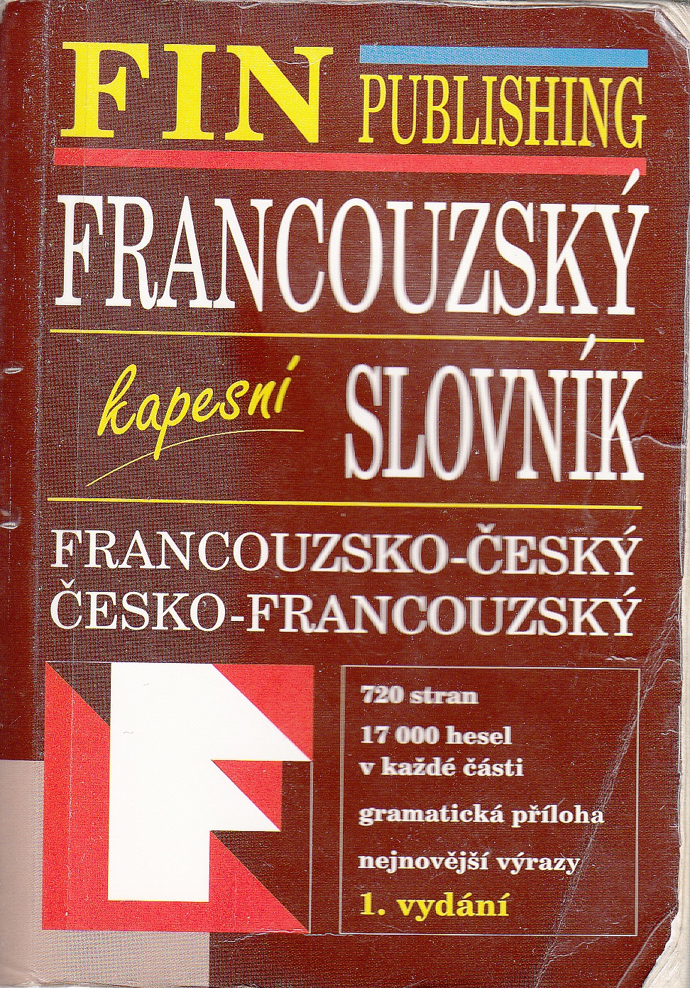 Francouzský kapesní slovník : francouzsko-český, česko-francouzský