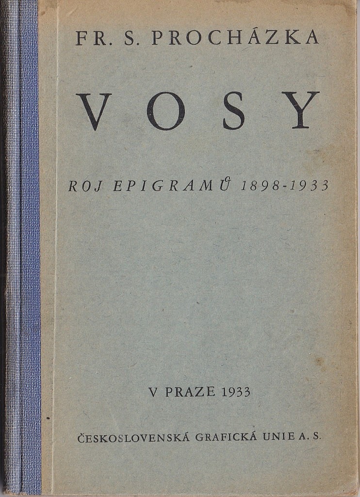 Vosy: Roj epigramů 1898-1933