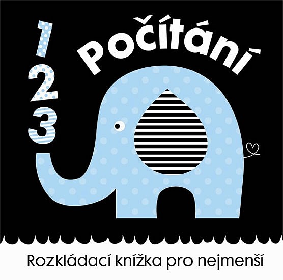 Rozkládací knížka pro nejmenší - Počítání