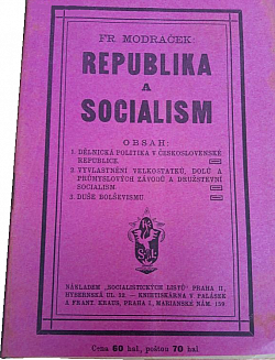 Republika a socialism