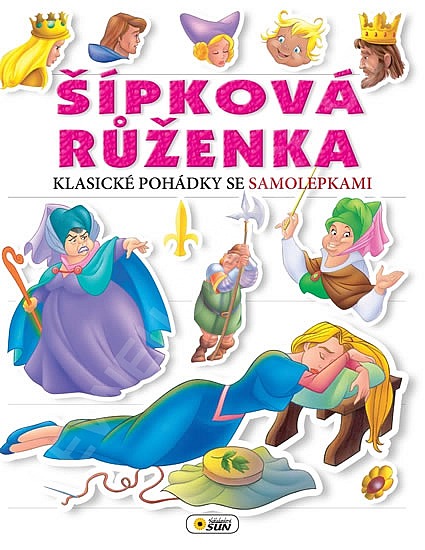 Šípková Růženka Klasické pohádky se samolepkami