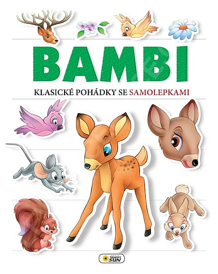 Bambi Klasické pohádky se samolepkami