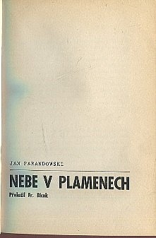 Nebe v plamenech