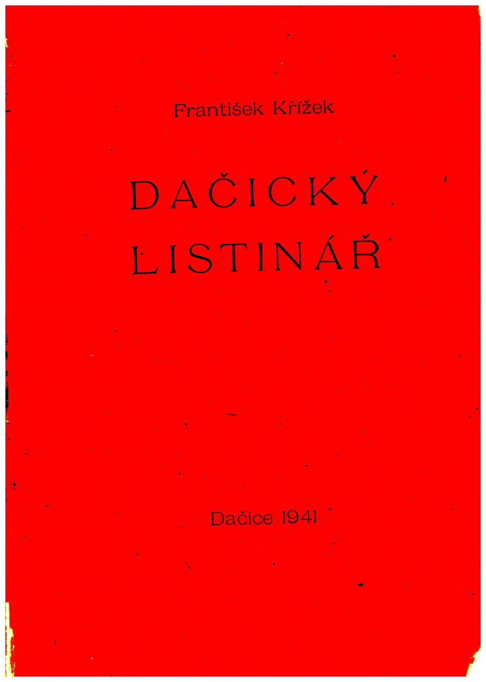 Dačický listář