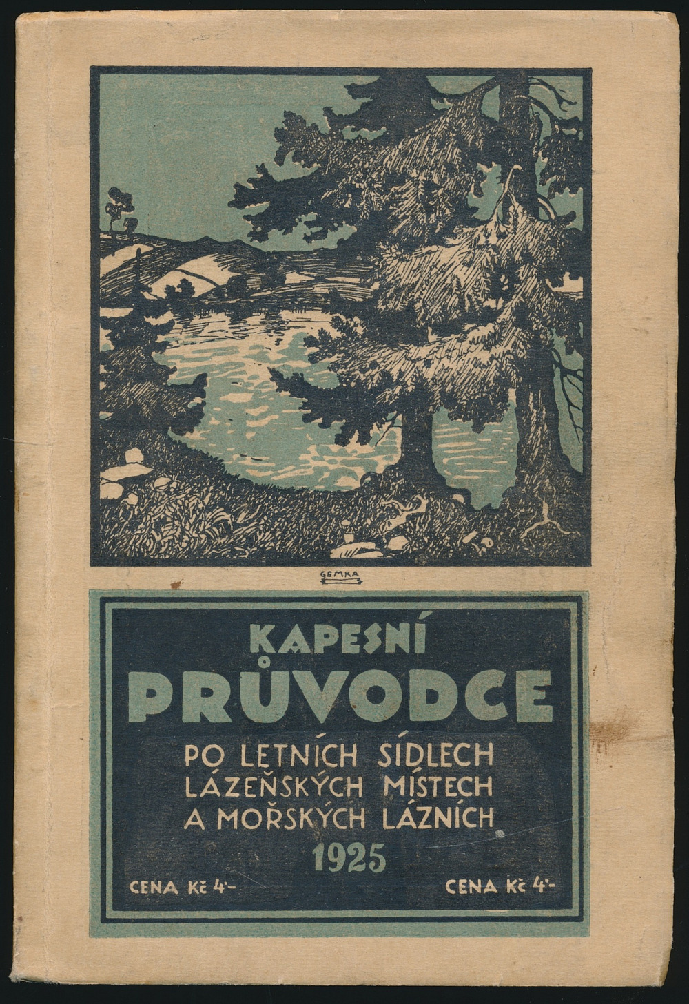 Kapesní průvodce po letních sídlech, lázeňských místech a mořských lázních