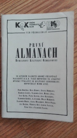 První almanach Burianovy kulurní ozdravovny