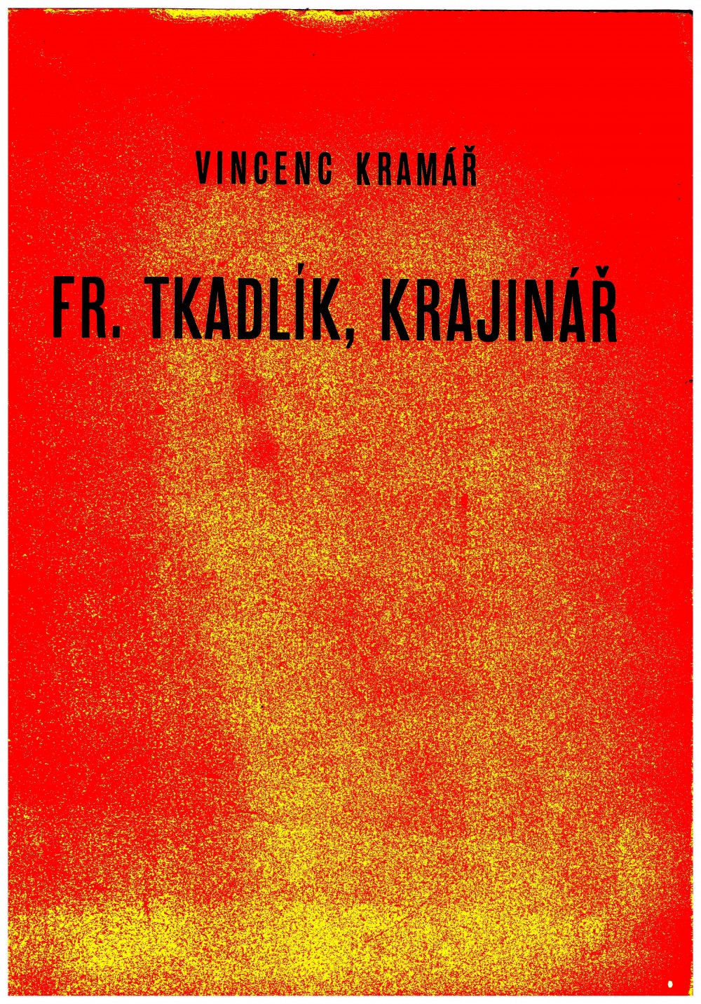 František Tkadlík, malíř krajinář.