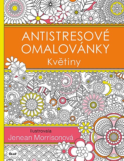 Antistresové omalovánky: Květiny