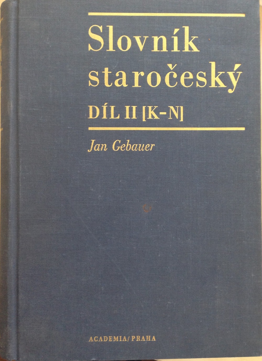 Slovník staročeský II. (K-N)