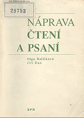 Náprava čtení a psaní