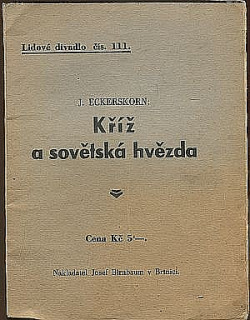 Kříž a sovětská hvězda