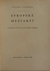 Evropské meziaktí