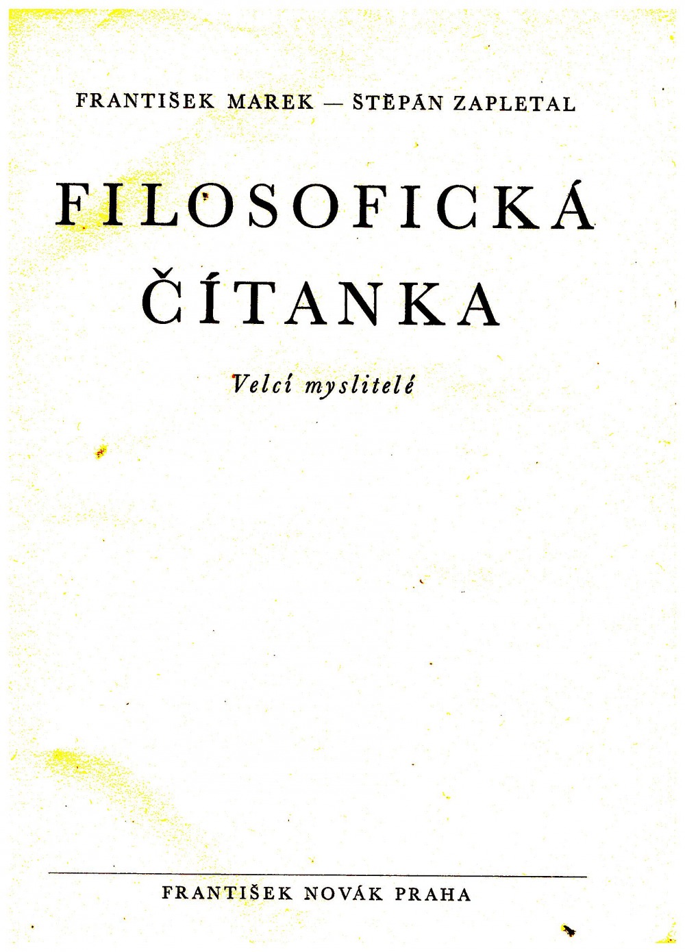 Filosofická čítanka