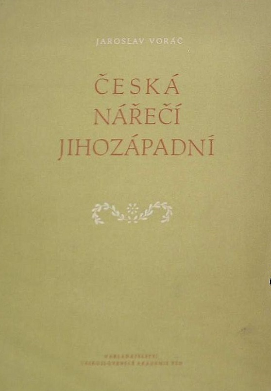 Česká nářečí jihozápadní I