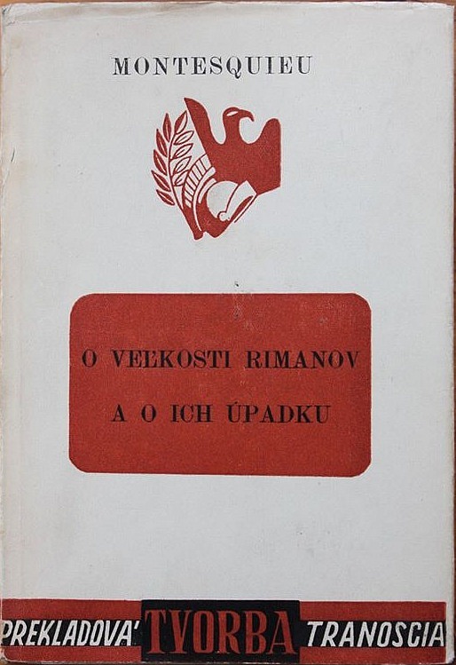 O veľkosti Rimanov a ich úpadku