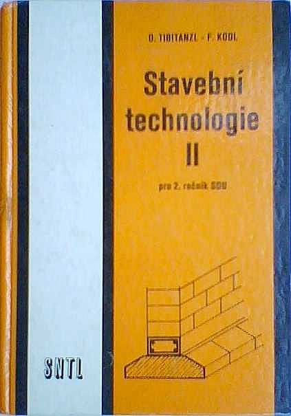 Stavební technologie II. pro 2. ročník SOU