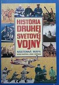 História druhej svetovej vojny - nástenná mapa