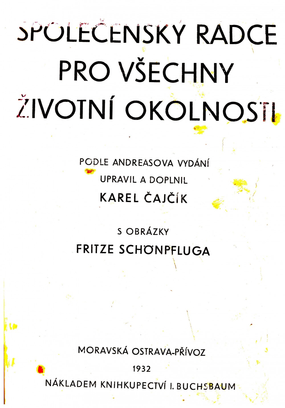 Společenský rádce pro všechny životní okolnosti