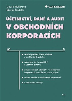 Účetnictví, daně a audit v obchodních korporacích