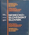 Nemecko-slovenský slovník / Deutsch-Slowakisches Wörterbuch