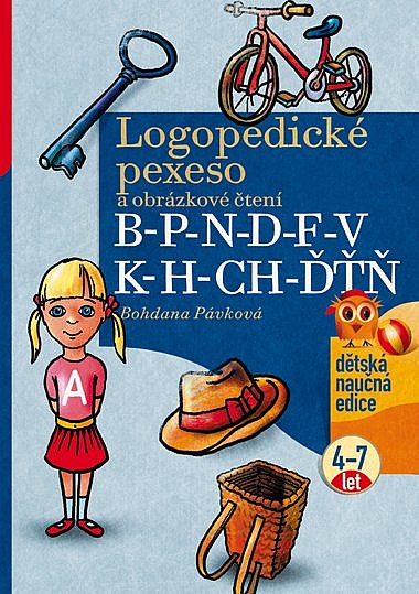 Logopedické pexeso a obrázkové čtení B-P-N-D-F-V-K-H-CH-ĎŤŇ