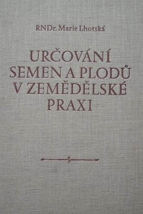 Určování semen a plodů v zemědělské praxi