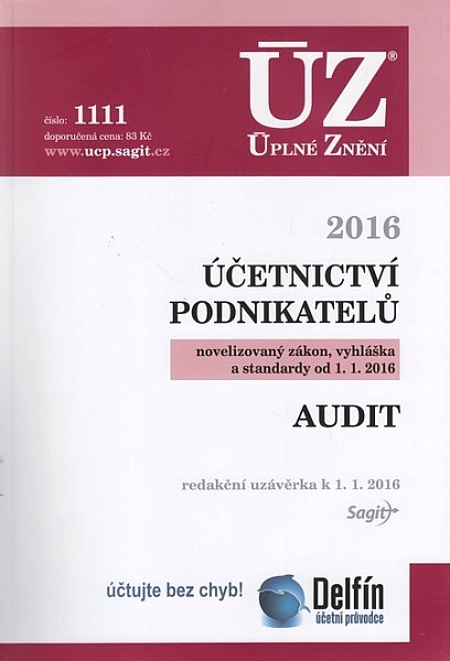 ÚZ 1111 Účetnictví podnikatelů - Audit