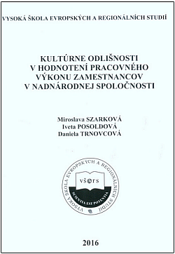 Kultúrne odlišnosti v hodnotení pracovného výkonu zamestnancov v nadnárodnej spoločnosti