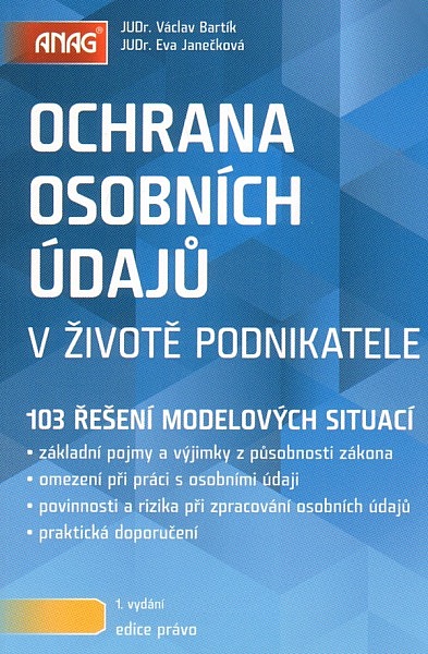 Ochrana osobních údajů v životě podnikatele