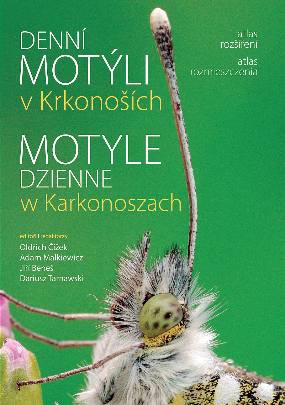 Denní motýli v Krkonoších: atlas rozšíření