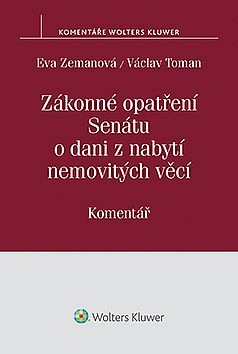 Zákonné opatření Senátu o dani z nabytí nemovitých věcí. Komentář