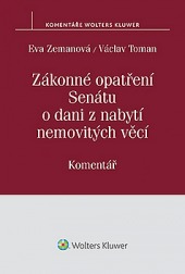 Zákonné opatření Senátu o dani z nabytí nemovitých věcí. Komentář