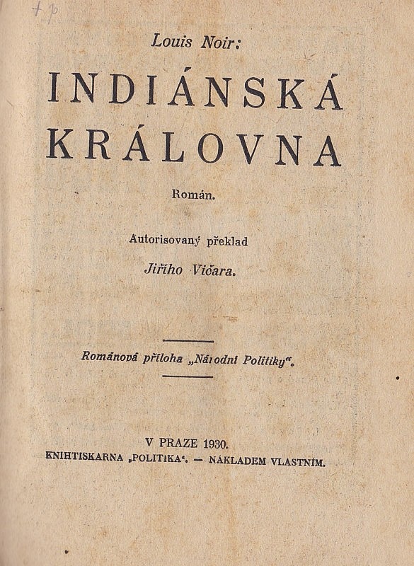 Indiánská královna