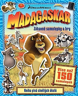 Madagaskar Zábavné samolepky a hry