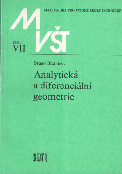 Analytická a diferenciální geometrie